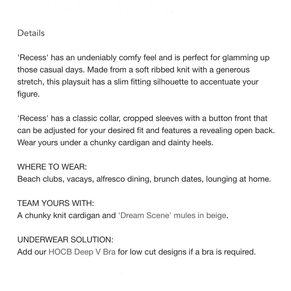 MISTRESS ROCKS ROMPER - Picture 9 of 15